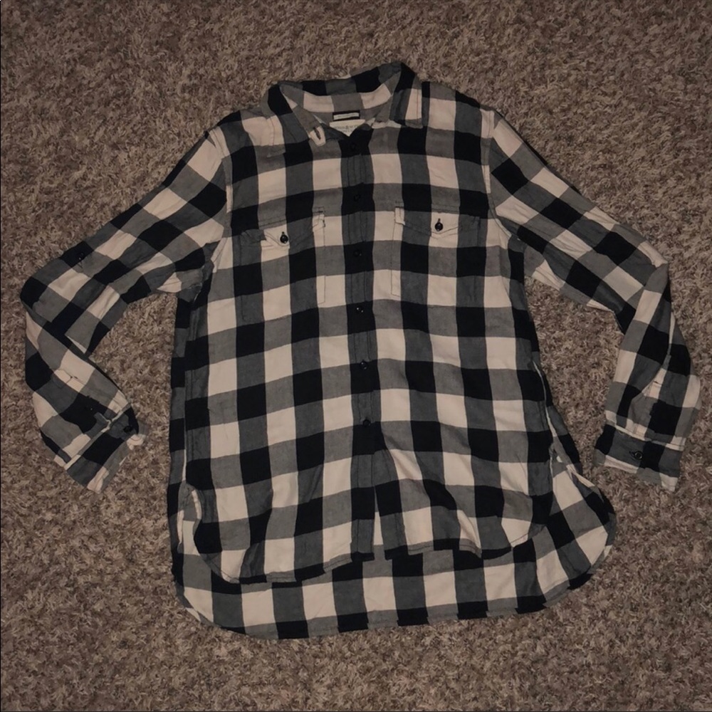 Denim & supply plaid button up shirt
